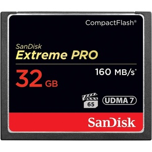 SANDISK 32GB Extreme PRO CompactFlash Memory Card UDMA 7 Speed Up To 160MB/s – SDCFXPS-032G-X46(32GB)