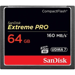 SANDISK 32GB Extreme PRO CompactFlash Memory Card UDMA 7 Speed Up To 160MB/s – SDCFXPS-032G-X46(64GB)