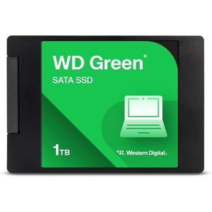 Western Digital 2TB WD Green Internal PC SSD Solid State Drive – SATA III 6 Gb/s, 2.5″/7mm, Up to 550 MB/s – WDS200T2G0A(1TB)