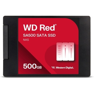 Western Digital 4TB WD Red SA500 NAS 3D NAND Internal SSD Solid State Drive – SATA III 6 Gb/s, 2.5″/7mm, Up to 560 MB/s – WDS400T2R0A(2.5″/7mm SSD)