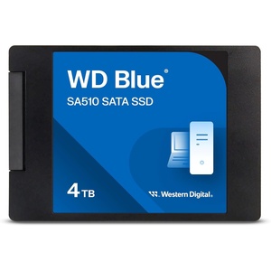 Western Digital 500GB WD Blue SA510 SATA Internal Solid State Drive SSD – SATA III 6 Gb/s, 2.5″/7mm, Up to 560 MB/s – WDS500G3B0A | Sata III 6GB per S, 2.5in/7mm, Read Up to 560MB per S, Write Up to 510MB per S, 200 Tbw, 5-Year Warranty(4TB)