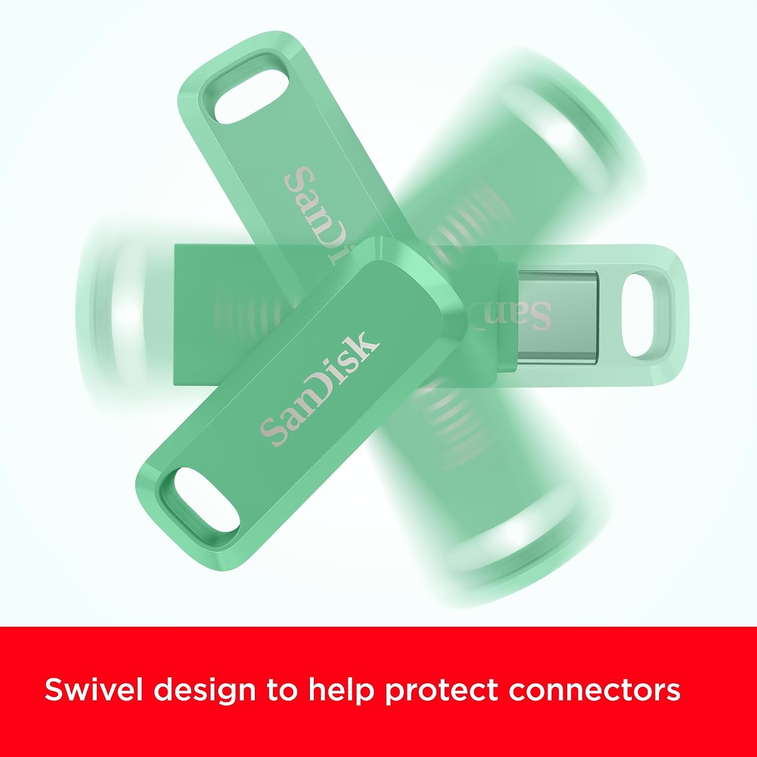 image:imageSANDISK 1TB Ultra Dual Drive Go USB TypeC Flash Drive Up to 400MBs Lavender SDDDC31T00G46LAbsinthe Green