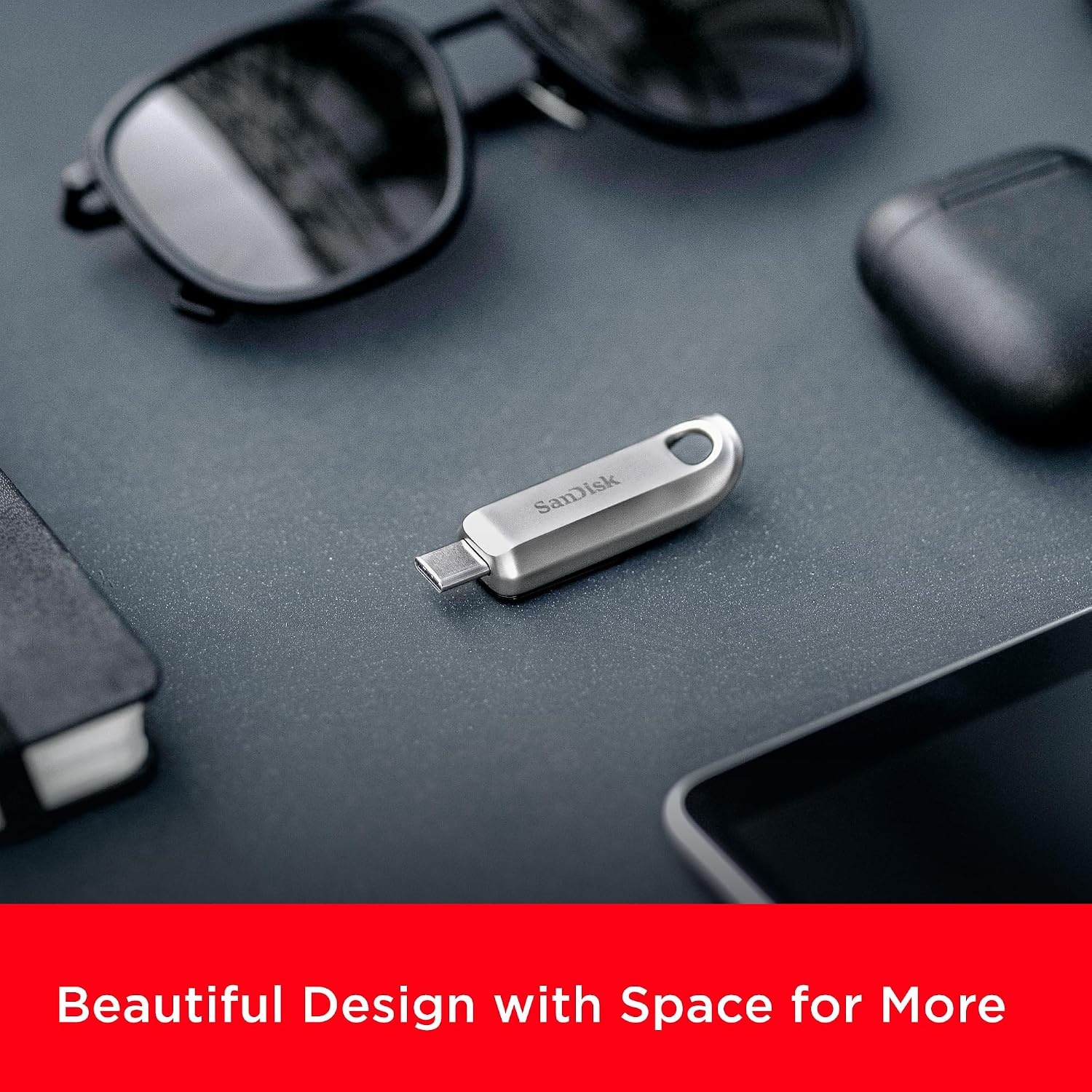 image:imageSANDISK 1TB Ultra Luxe USB TypeC Flash Drive Up to 400MBs USB 32 Gen 1 Premium Metal Design SDCZ751T00G461TB