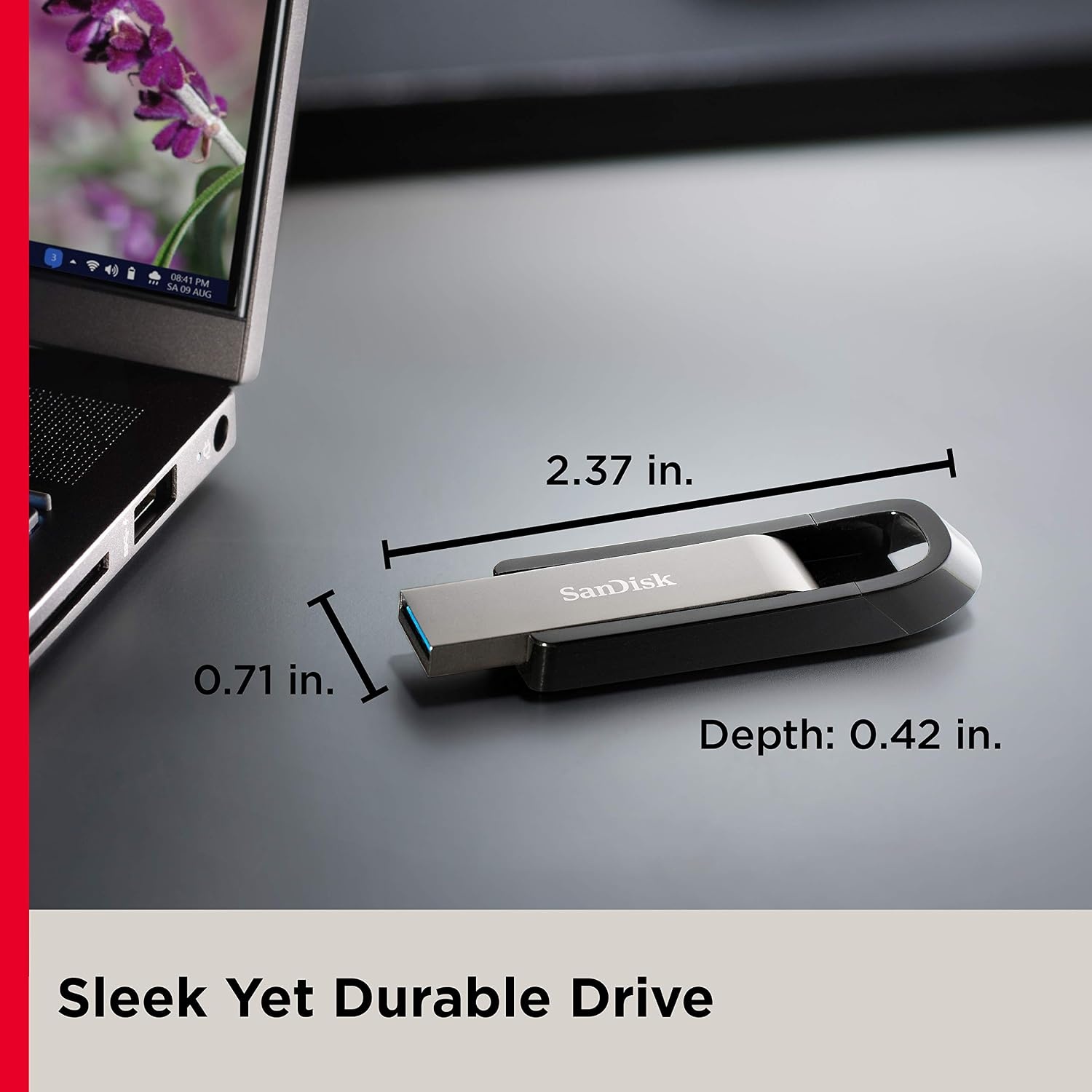 image:imageSANDISK 256GB Extreme Go USB 32 TypeA Flash Drive SDCZ810256GG46256GB
