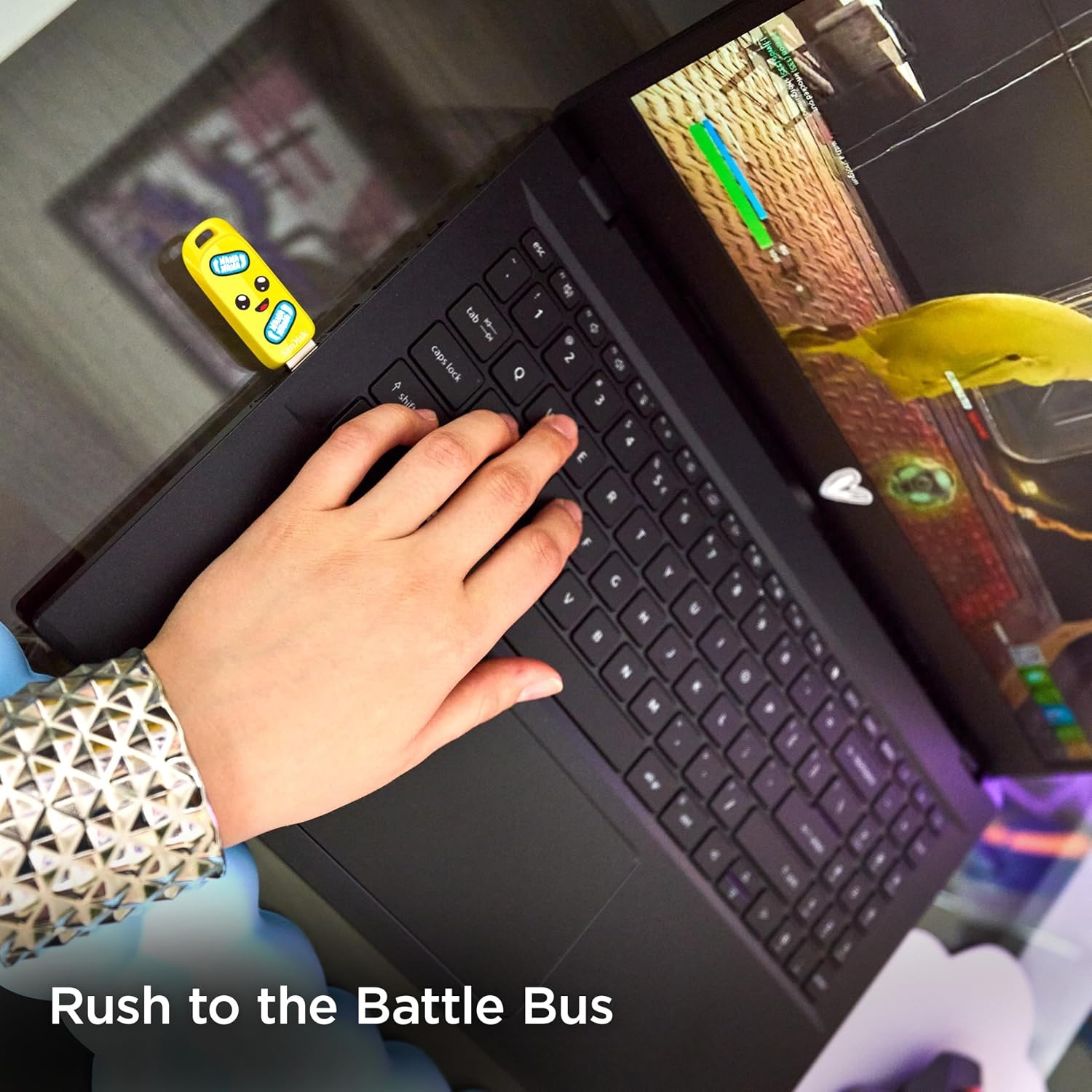 image:imageSANDISK 256GB Fortnite USB Flash Drive Peely Edition Up to 130MBs USB TypeA for Smartphones Gaming Consoles and Computers SDCZIF256GG46Peely Yellow