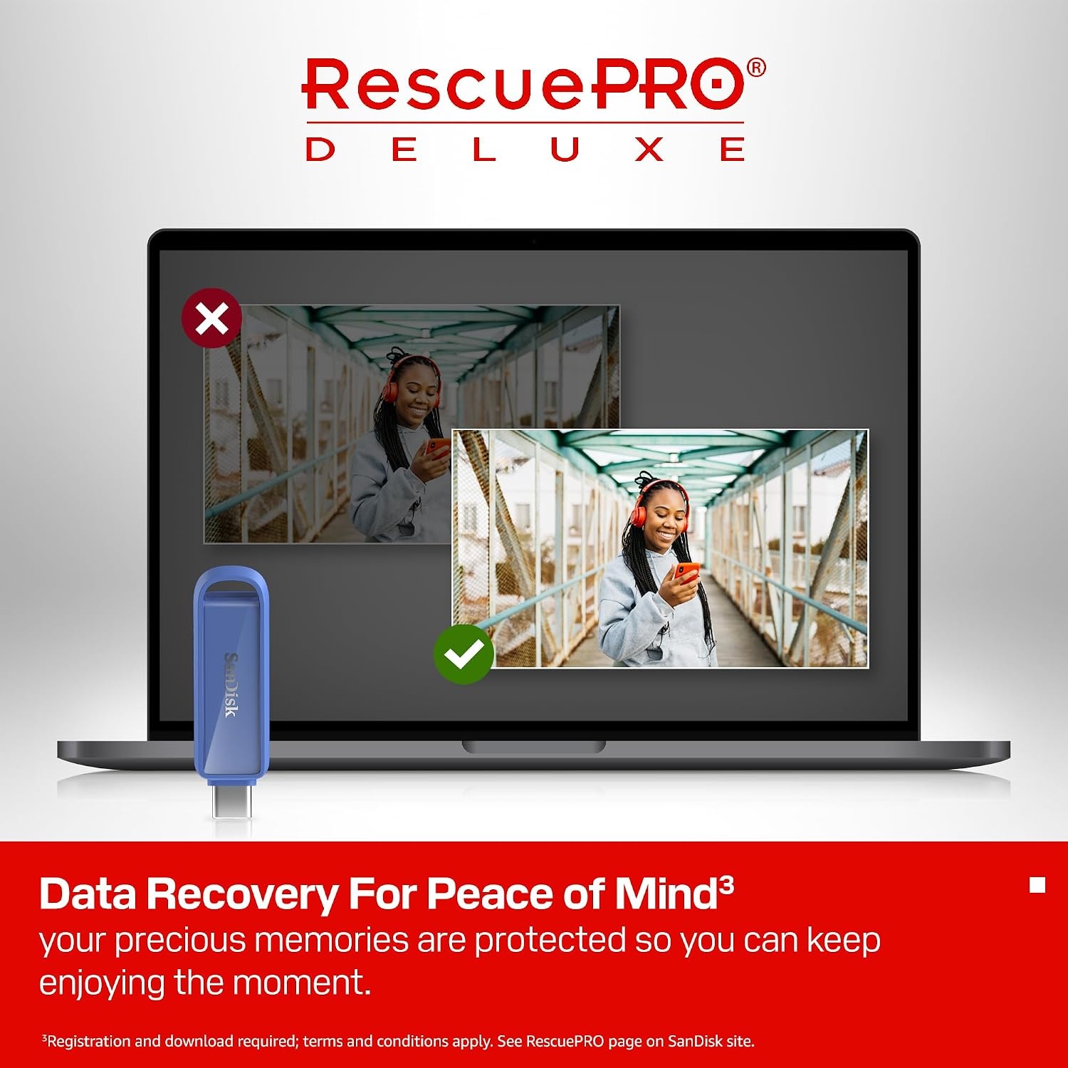 image:imageSANDISK 256GB Phone Drive with USB TypeC for Smartphones Tablets and Computers Up to 150MBs USB 32 Gen 1 Maritime Blue SDIXS0N256GGN6NDMaritime Blue
