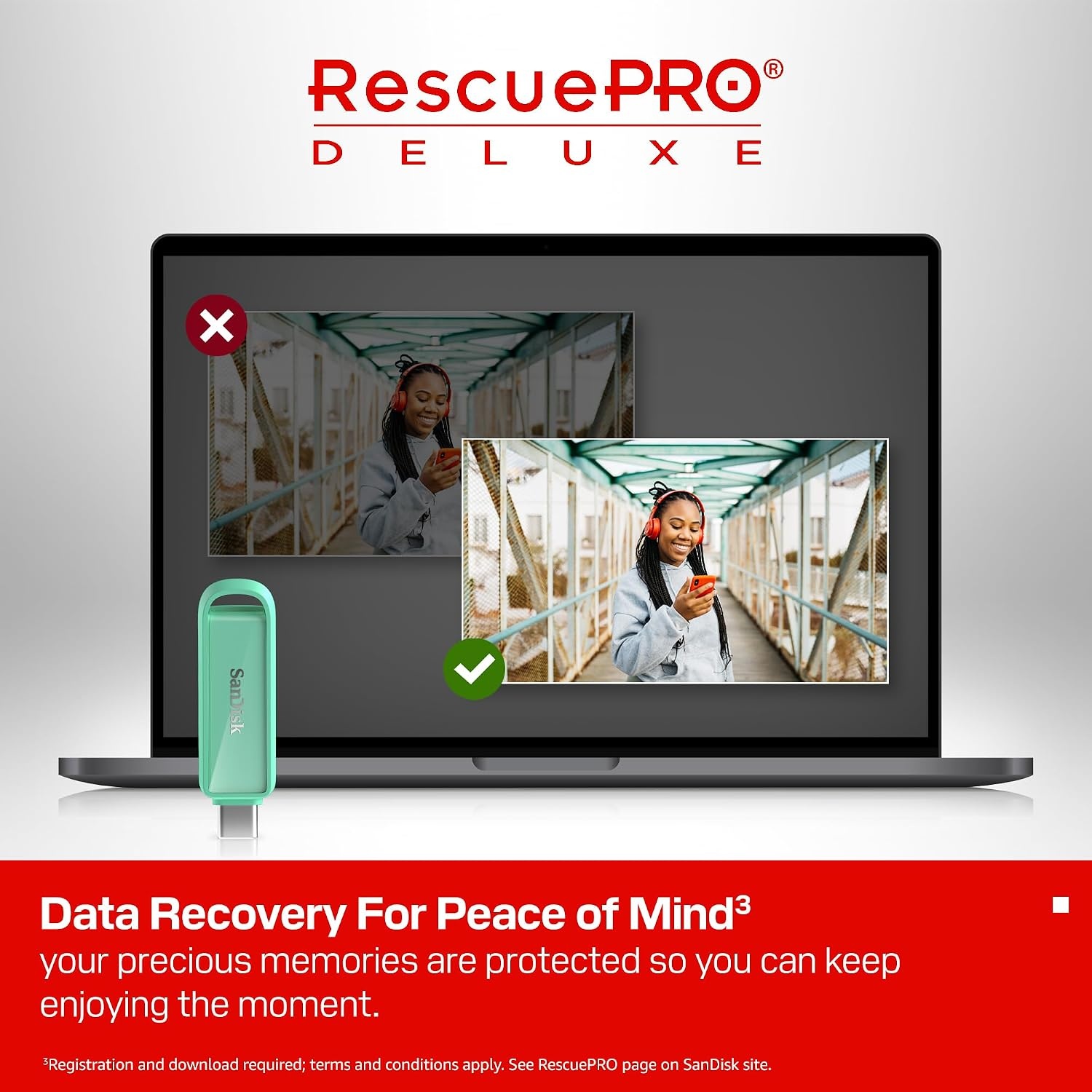 image:imageSANDISK 256GB Phone Drive with USB TypeC for Smartphones Tablets and Computers Up to 150MBs USB 32 Gen 1 Maritime Blue SDIXS0N256GGN6NDSeafoam Green