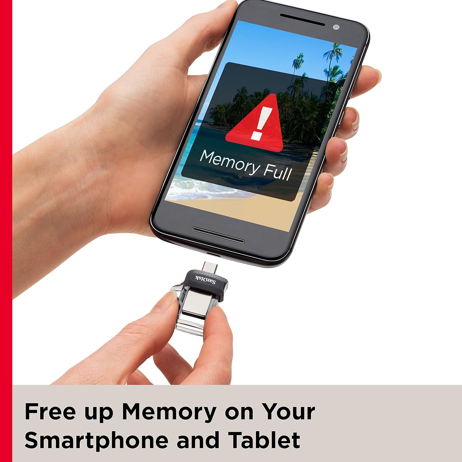 image:imageSANDISK 256GB Ultra Dual Drive m30 for Android Devices and Computers microUSB USB 30 SDDD3256GGAM46256GB