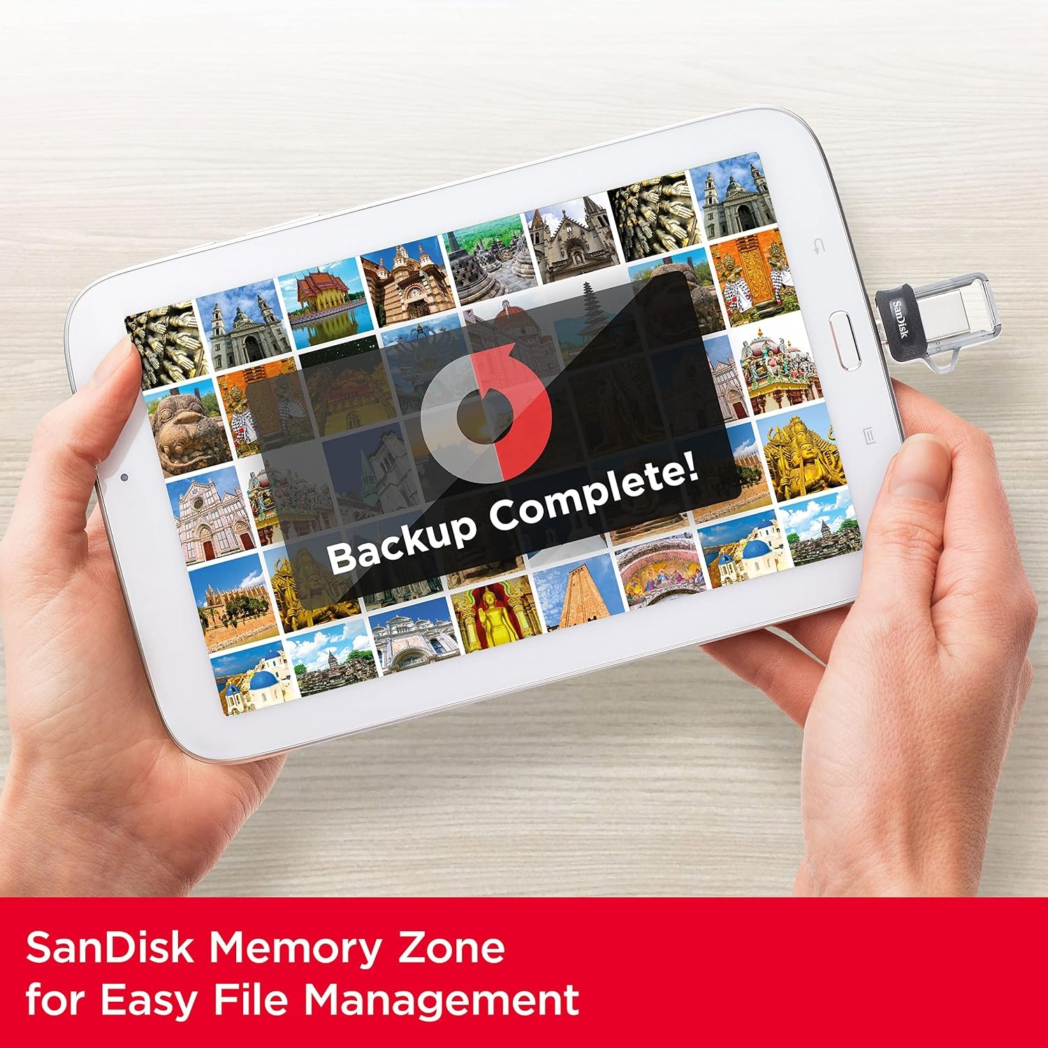 image:imageSANDISK 256GB Ultra Dual Drive m30 for Android Devices and Computers microUSB USB 30 SDDD3256GGAM46256GB