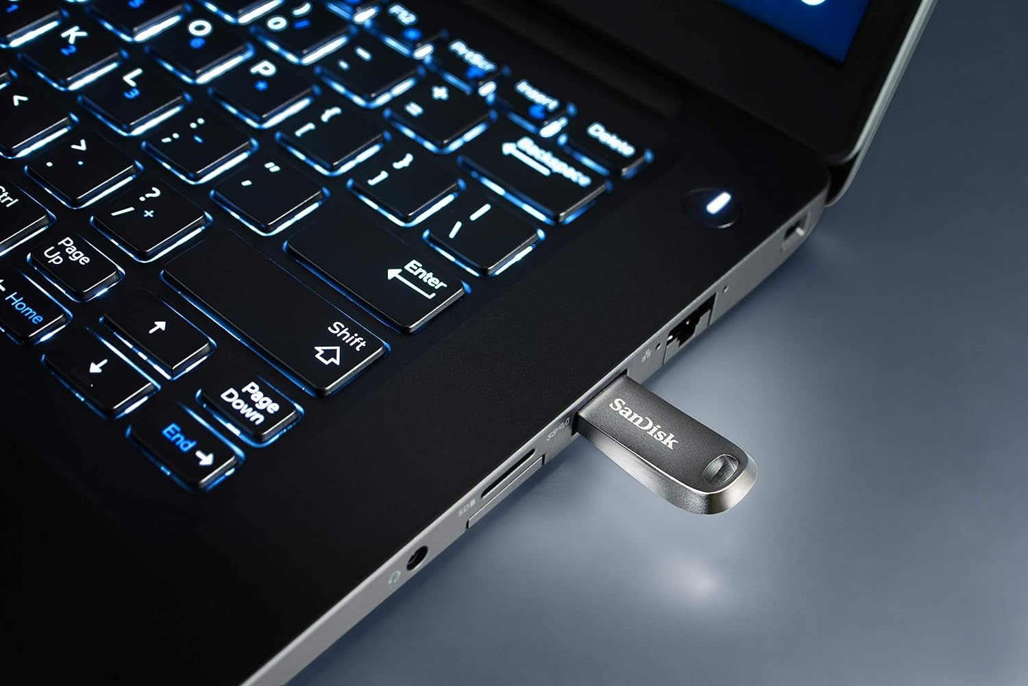 image:imageSANDISK 256GB Ultra Luxe USB 32 Gen 1 Flash Drive SDCZ74256GGAM46Up to 150 MBs