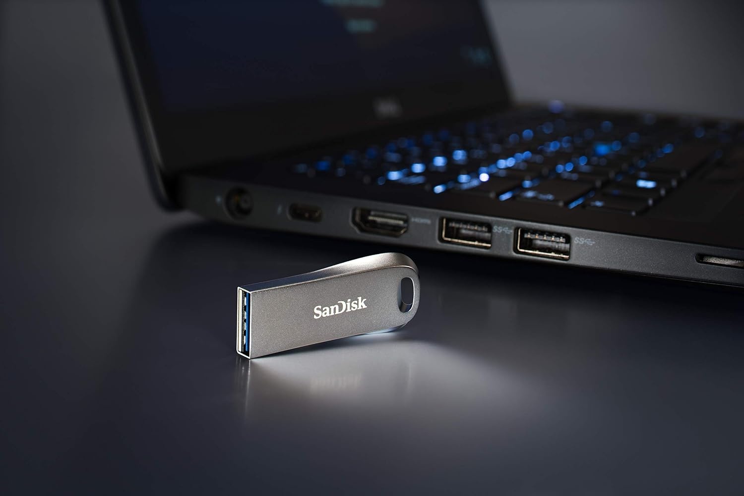 image:imageSANDISK 256GB Ultra Luxe USB 32 Gen 1 Flash Drive SDCZ74256GGAM46Up to 150 MBs