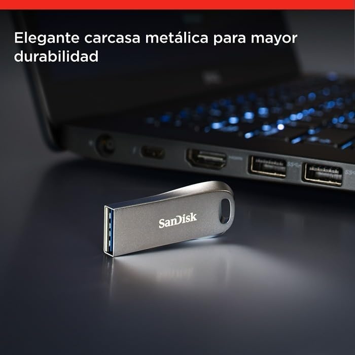 image:imageSANDISK 256GB Ultra Luxe USB 32 Gen 1 Flash Drive SDCZ74256GGAM46Up to 150 MBs