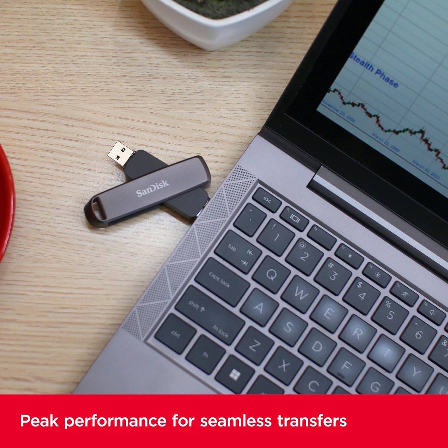 image:imageSANDISK 2TB Extreme PRO Dual Drive Up to 1000MBs USB TypeC and USB TypeA HighPerformance Flash Drive SDDDE12T00G462TB