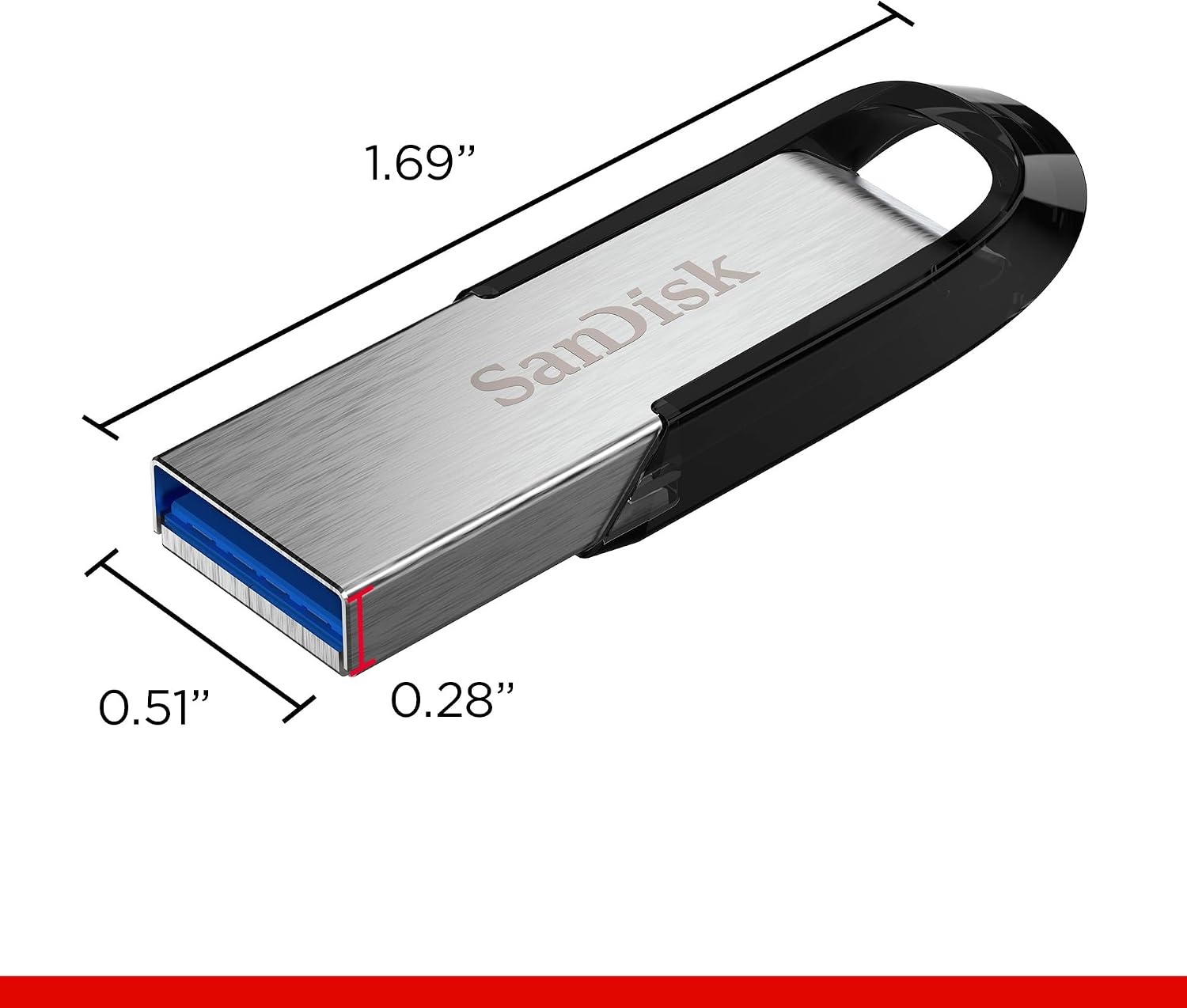 image:imageSANDISK 32GB Ultra Flair USB 30 Flash Drive SDCZ73032GG46256GB