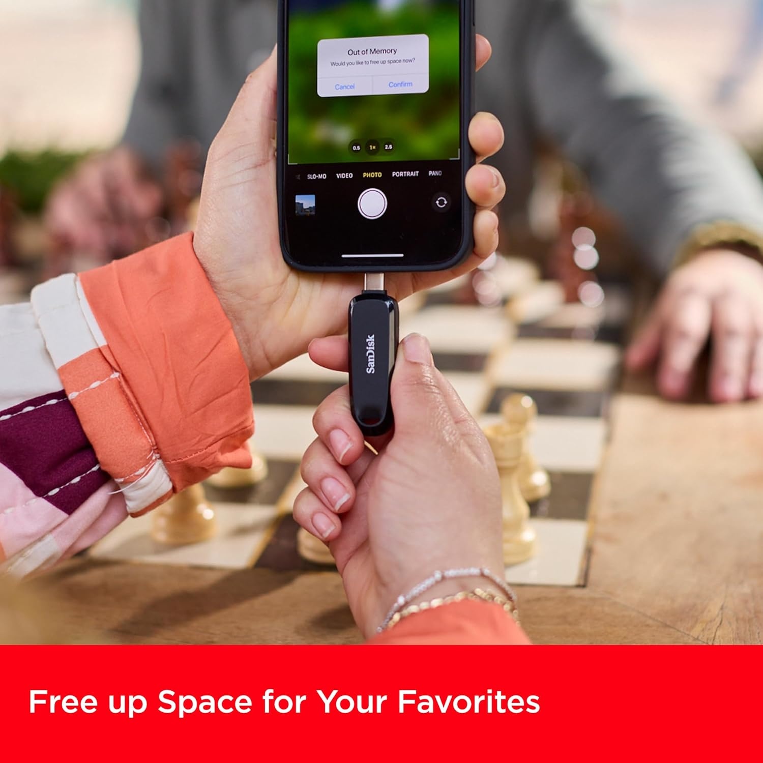image:imageSANDISK 512GB Phone Drive for Android The 2in1 USB for Smartphones Tablets and Computers Thumb Drive with USB TypeC and TypeA Connectors Purple Opulence SDDDC6512GG46POBlack