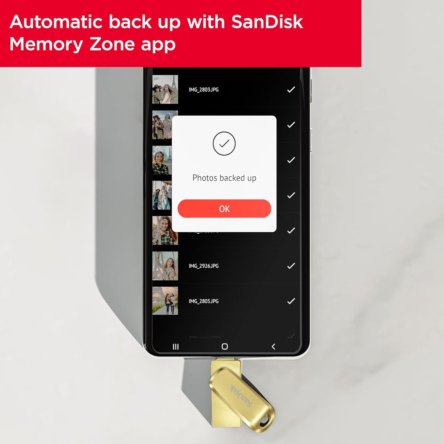 image:imageSANDISK 512GB Ultra Dual Drive Luxe USB TypeC Up to 400MBs SDDDC4512GGAM46Gold
