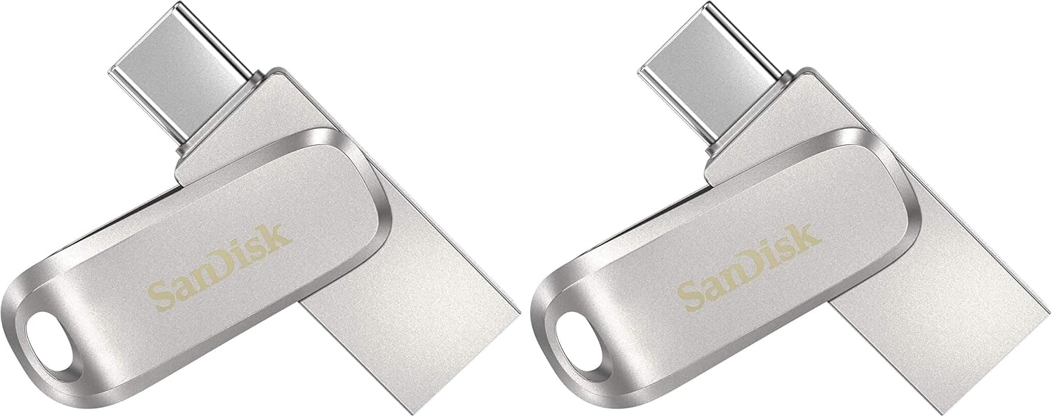 image:imageSANDISK 512GB Ultra Dual Drive Luxe USB TypeC Up to 400MBs SDDDC4512GGAM46Silver