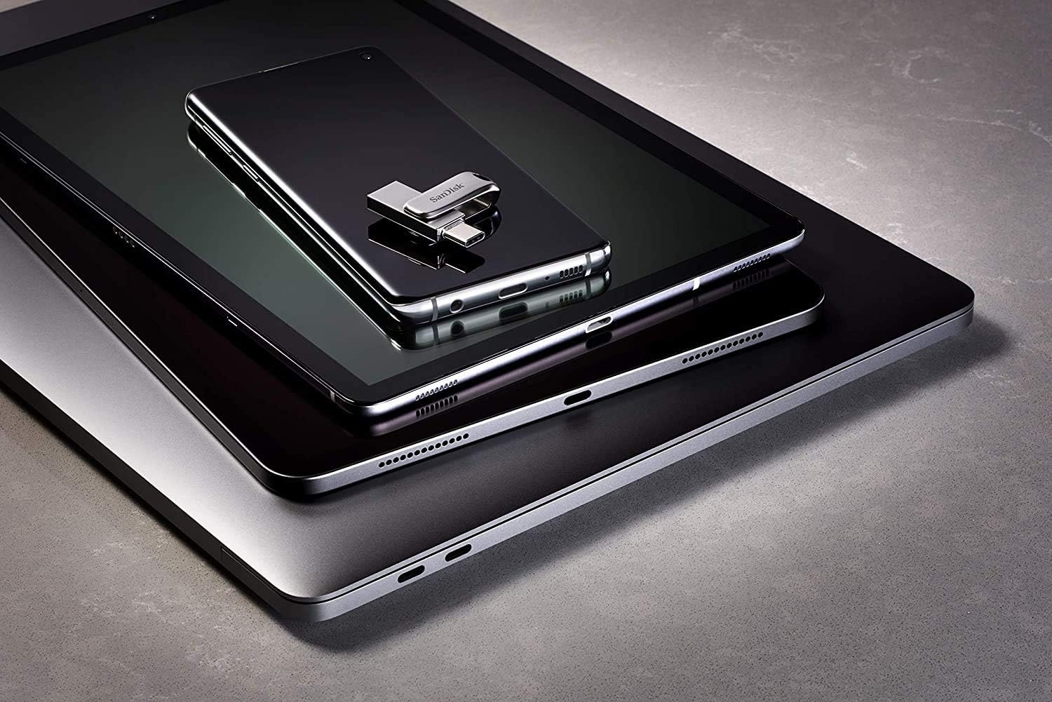 image:imageSANDISK 512GB Ultra Dual Drive Luxe USB TypeC Up to 400MBs SDDDC4512GGAM46Silver
