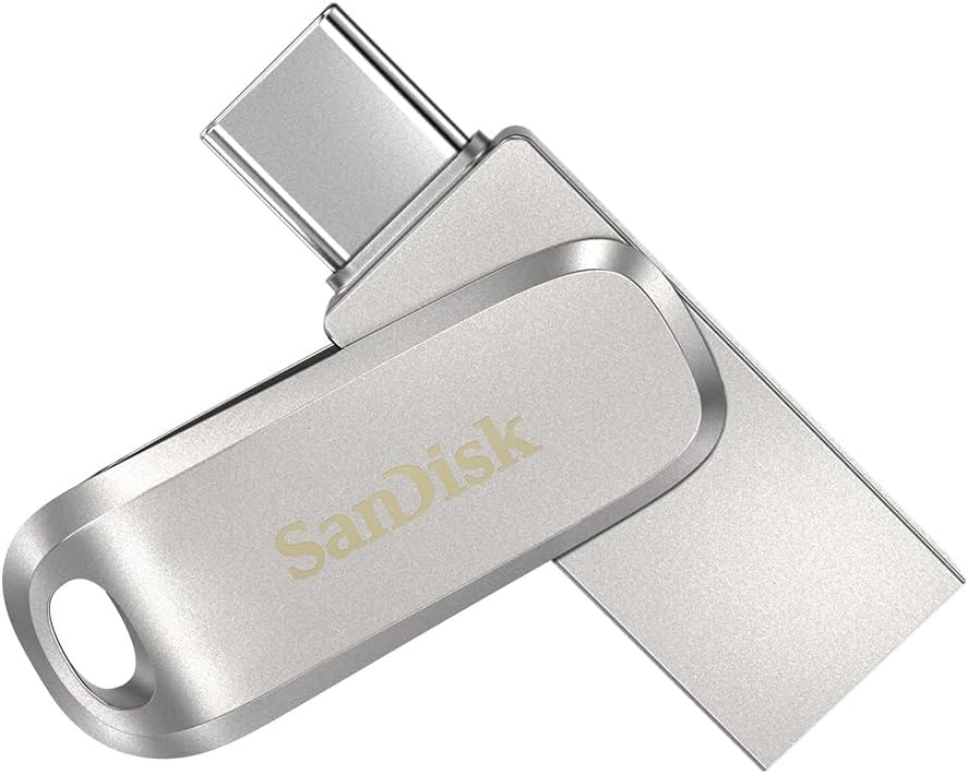 image:imageSANDISK 512GB Ultra Dual Drive Luxe USB TypeC Up to 400MBs SDDDC4512GGAM46Silver