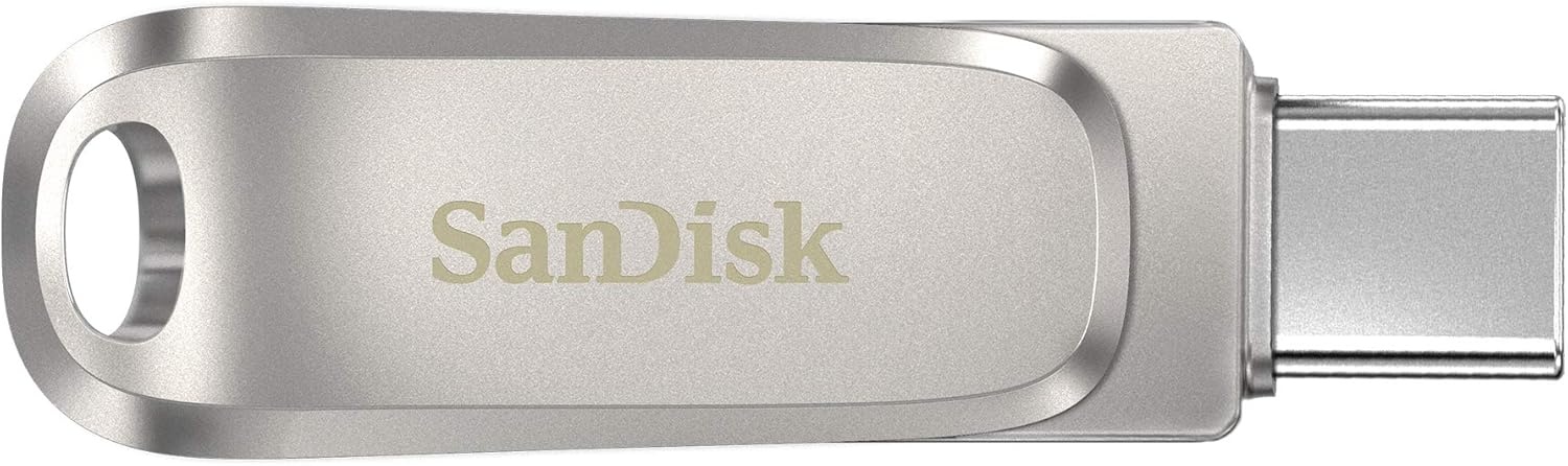image:imageSANDISK 512GB Ultra Dual Drive Luxe USB TypeC Up to 400MBs SDDDC4512GGAM46Silver