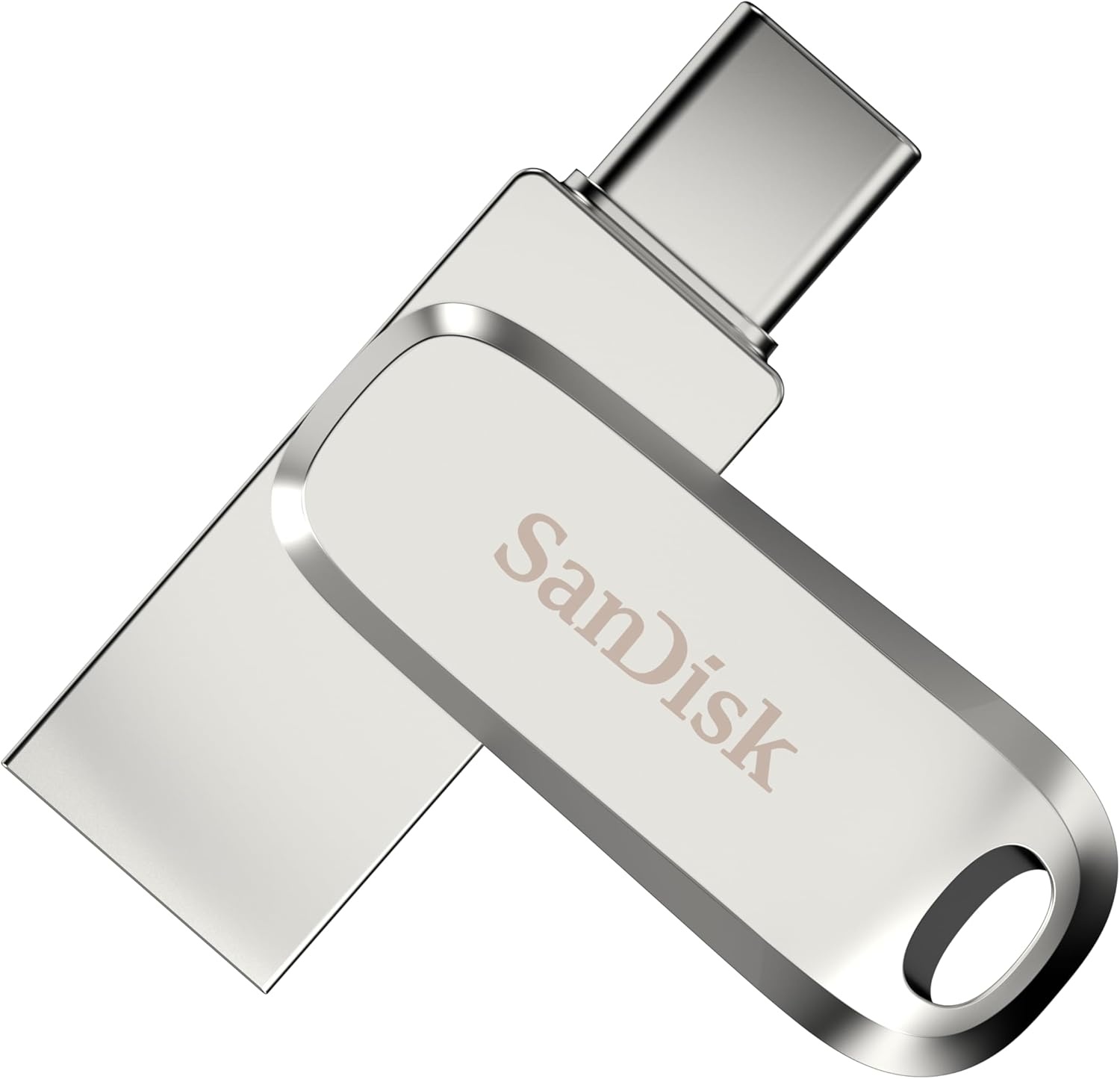 image:imageSANDISK 512GB Ultra Dual Drive Luxe USB TypeC Up to 400MBs SDDDC4512GGAM46Silver