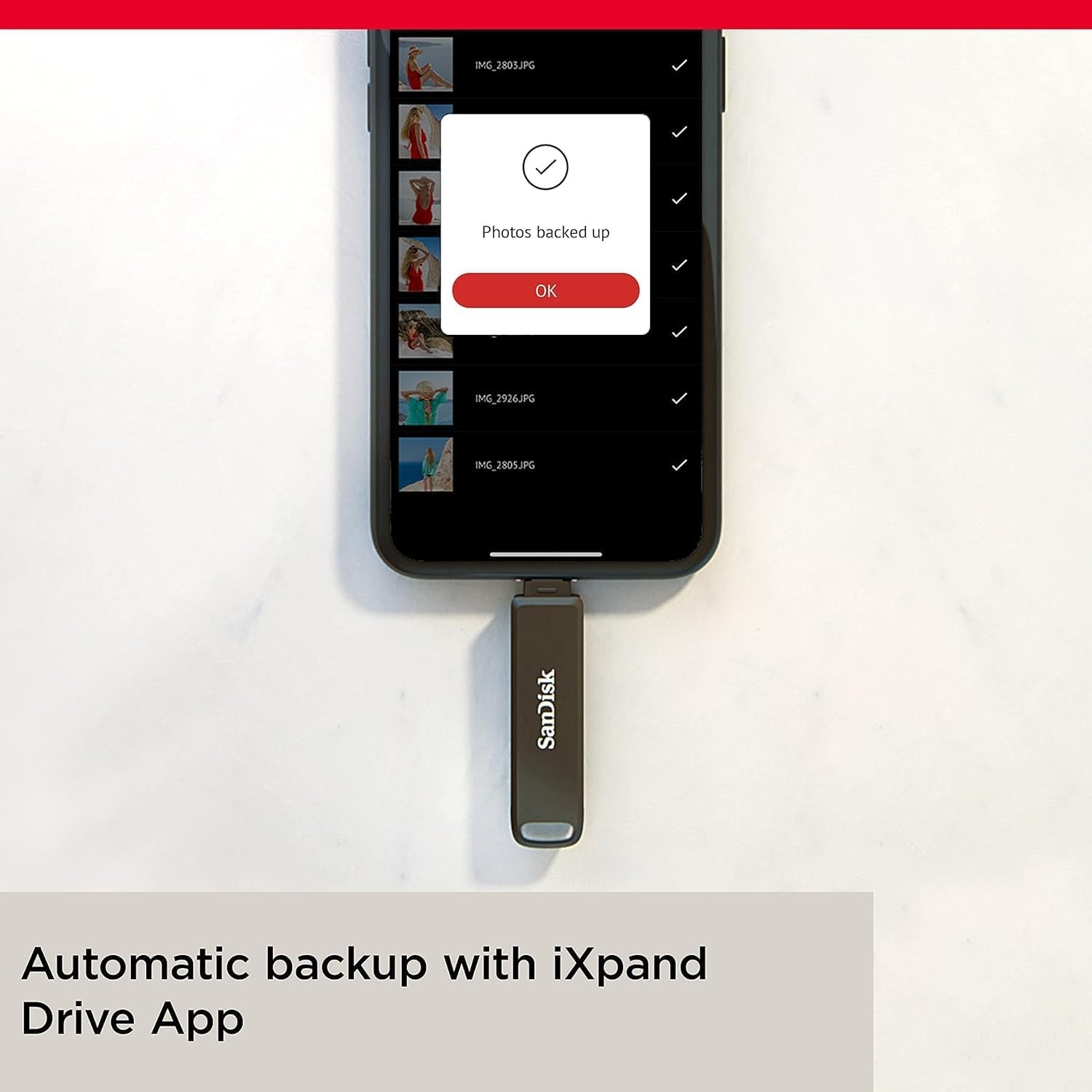 image:imageSANDISK 64GB iXpand Flash Drive Luxe with Lightning and USBC connectors Works with iPhone 14 and older SDIX70N064GGN6NNGray