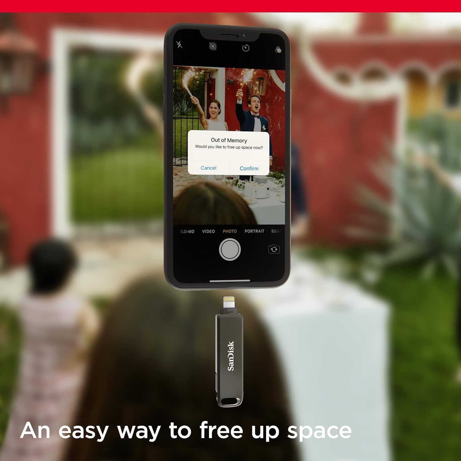 image:imageSANDISK 64GB iXpand Flash Drive Luxe with Lightning and USBC connectors Works with iPhone 14 and older SDIX70N064GGN6NNGray