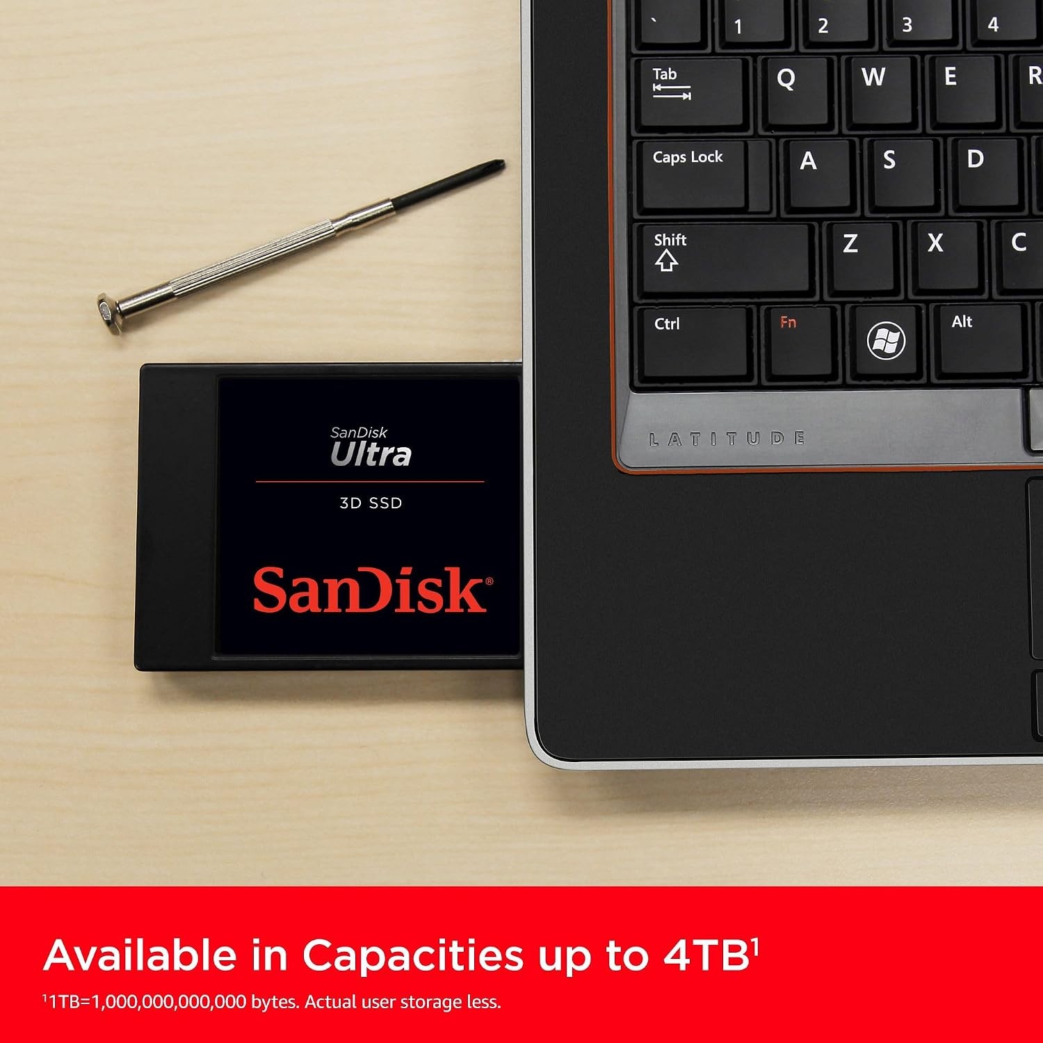 image:imageSANDISK Ultra 3D NAND 4TB Internal SSD SATA III 6 Gbs 257mm Up to 560 MBs SDSSDH34T00G261TB