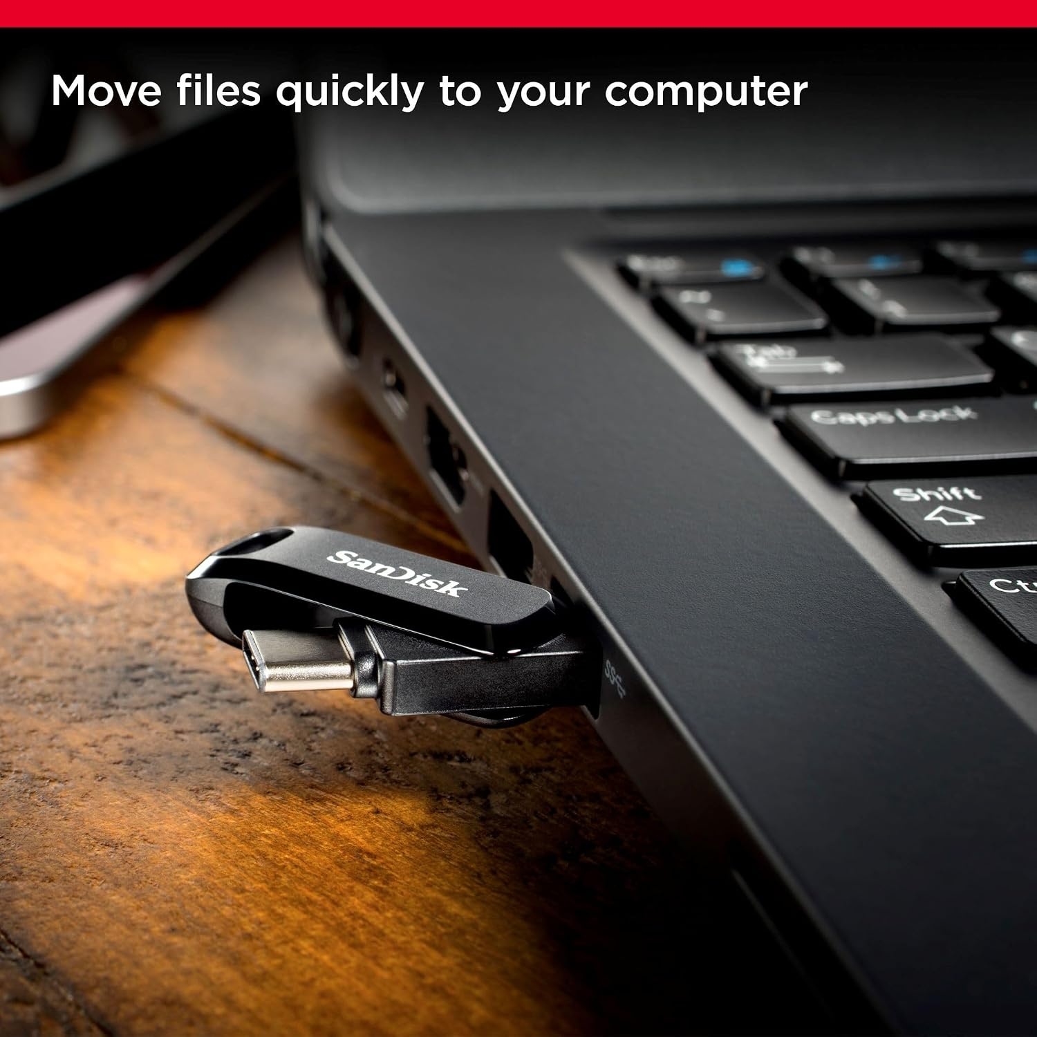 image:imageSanDisk 32GB Ultra Dual Drive Go USB TypeC Flash Drive Black SDDDC3032GG46Black