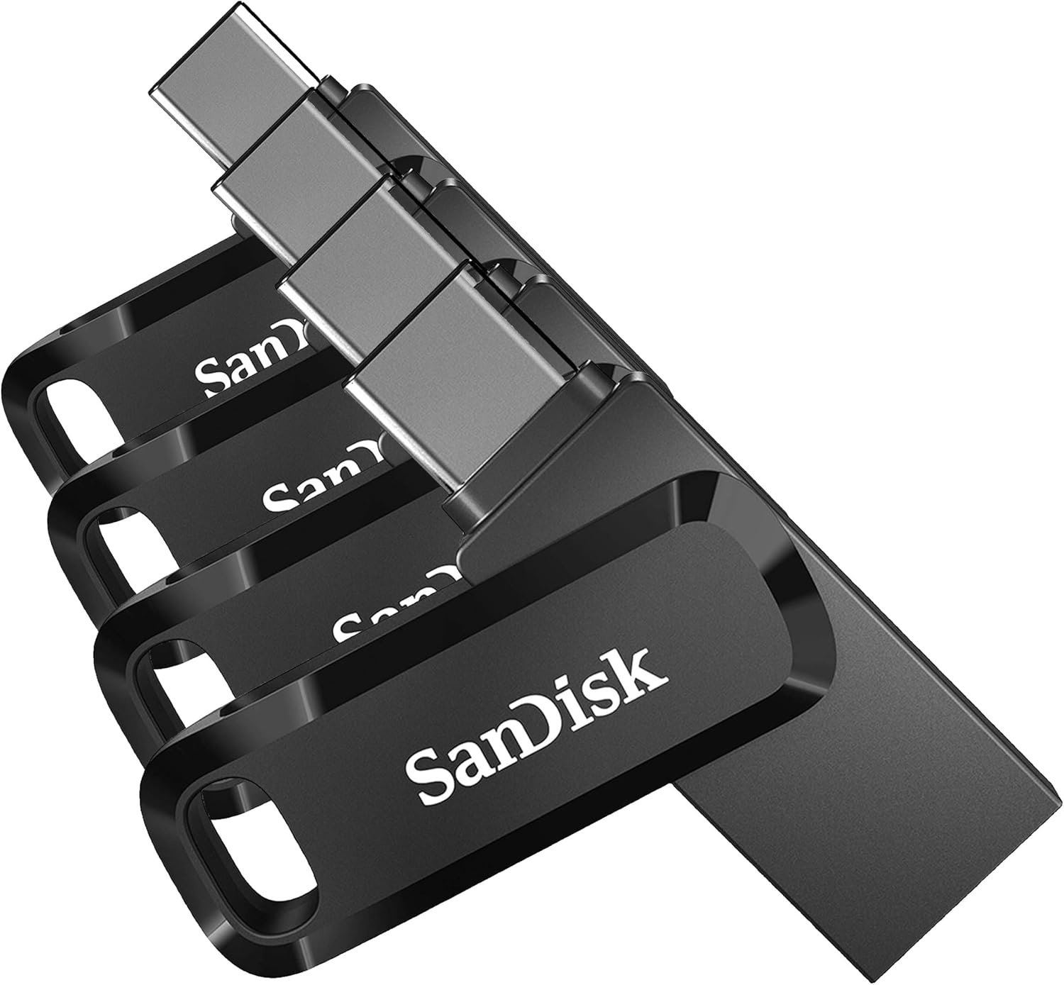 image:imageSanDisk 32GB Ultra Dual Drive Go USB TypeC Flash Drive Black SDDDC3032GG46Black