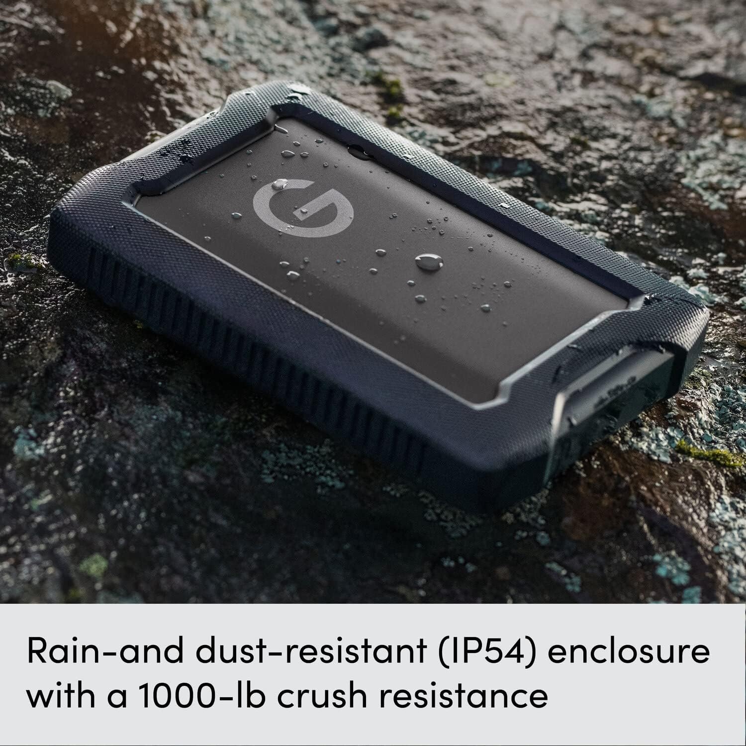 image:imageSanDisk Professional 2TB GDrive ArmorATD Rugged Durable Portable External Hard Drive HDD USBC USB 32 Gen 1 SDPH81G002TGBA1D 2TB Armoratd Rugged HDD Up to 130MB per S Includes USBCc and USBCa Cables Time MachineSilver