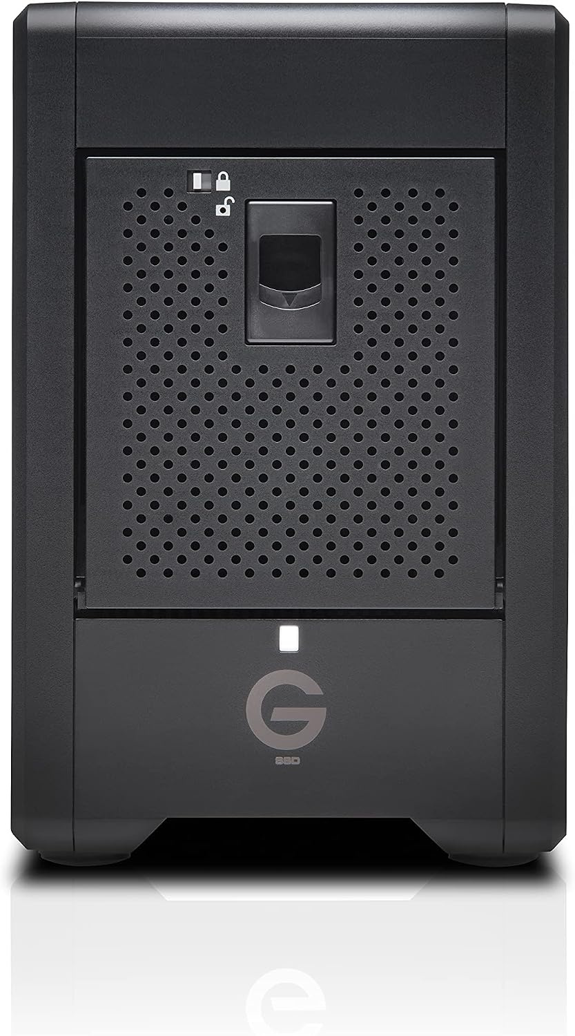 image:imageSanDisk Professional 32TB GRAID Shuttle SSD Transportable 8Bay External Solid State Drive Thunderbolt 3 and USBC Hardware RAID up to 2800MBs Read SDPS24H032TNBAAB32TB