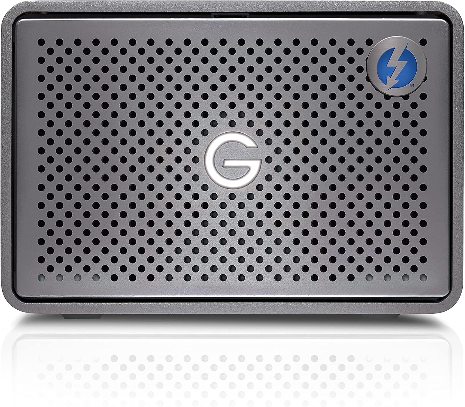 image:imageSanDisk Professional 44TB GRAID Mirror External HDD RAID with Redundancy Thunderbolt 3 USB 10Gbps 7200RPM Ultrastar Hard Drive Up to 260MBs Read in RAID 1 SDPHH2H044TNBAAD 44TB 2Bay Raid 1 Thunderbolt 3 Plus USB 32 GEN2 7200rpm Ultrastar Drives Up to 260MB per S Read ProBlade Slot12TB