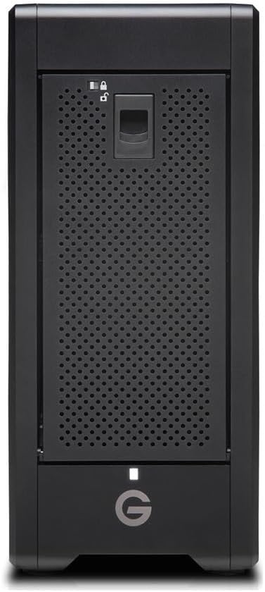 image:imageSanDisk Professional 96TB GRAID Shuttle 8 Transportable EnterpriseClass 8Bay External Hard Drive Thunderbolt 3 and USBC Hardware RAID Up to 1900MBs Read SDPH48H096TNBAAB160TB