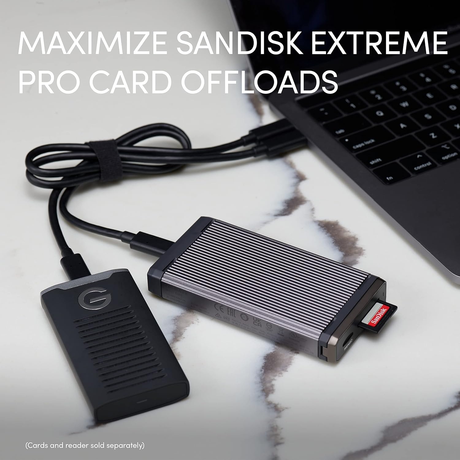image:imageSandisk Professional ProReader CfastSD and MicroSD