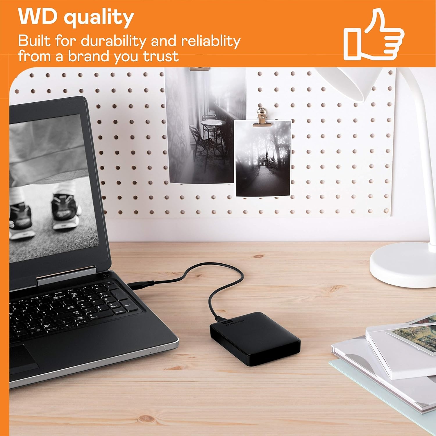 image:imageWD 6TB Elements Portable External Hard Drive for Windows USB 32 Gen 1USB 30 for PC amp Mac Plug and Play Ready WDBHJS0060BBKWESNUSB 32 Gen 1