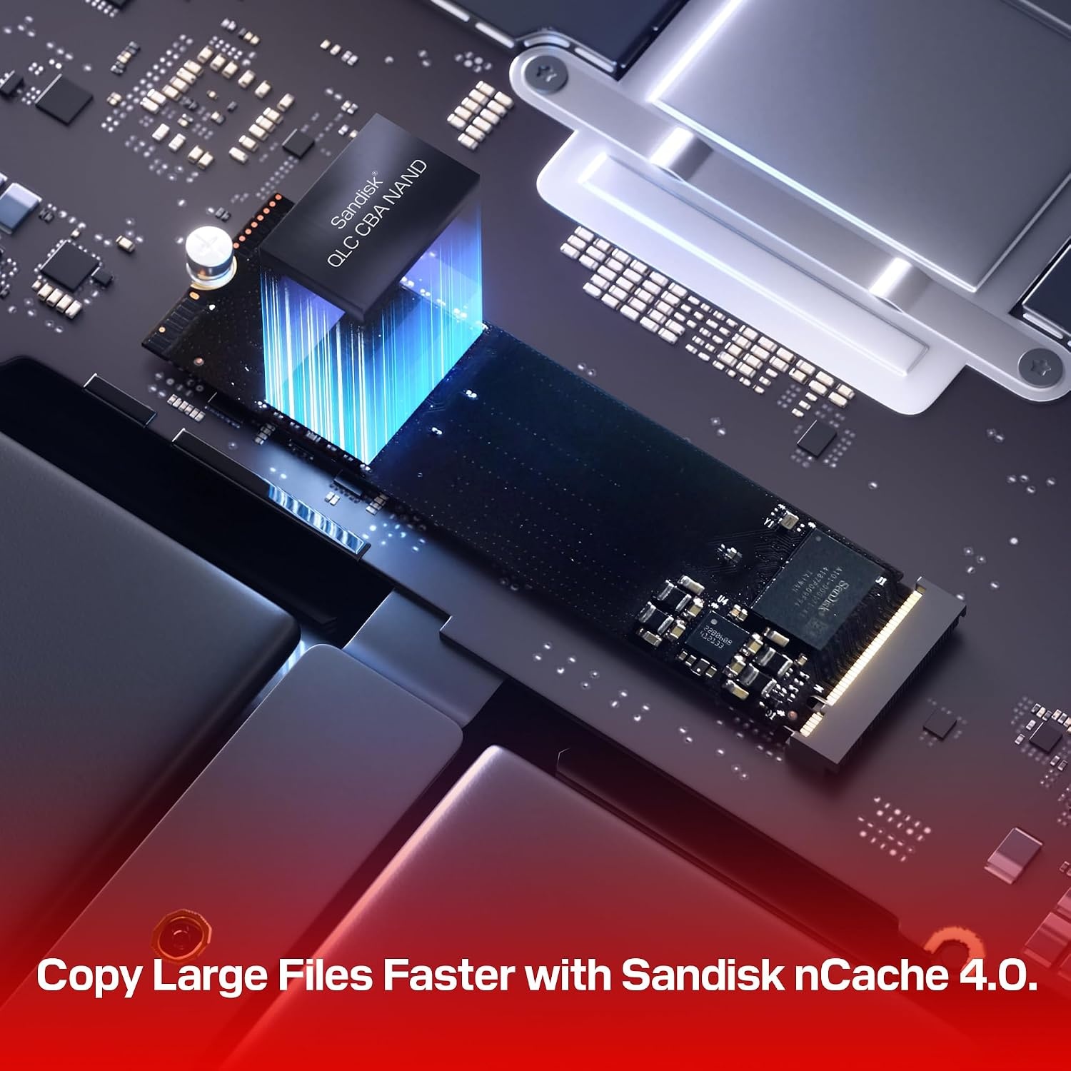 image:imageWD Blue SN5100 1TB NVMe SSD M2 2280 PCIe Gen 40 Internal Solid State Drive Read Speeds Up to 7100MBs Upgrade Storage for PCLaptops WDS100T5B0E2TB
