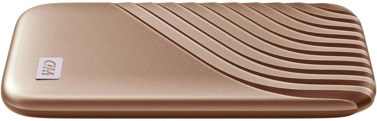 image:imageWestern Digital 2TB My Passport SSD Portable External Solid State Drive Red Sturdy and Blazing Fast Password Protection with Hardware Encryption WDBAGF0020BRDWESNGold