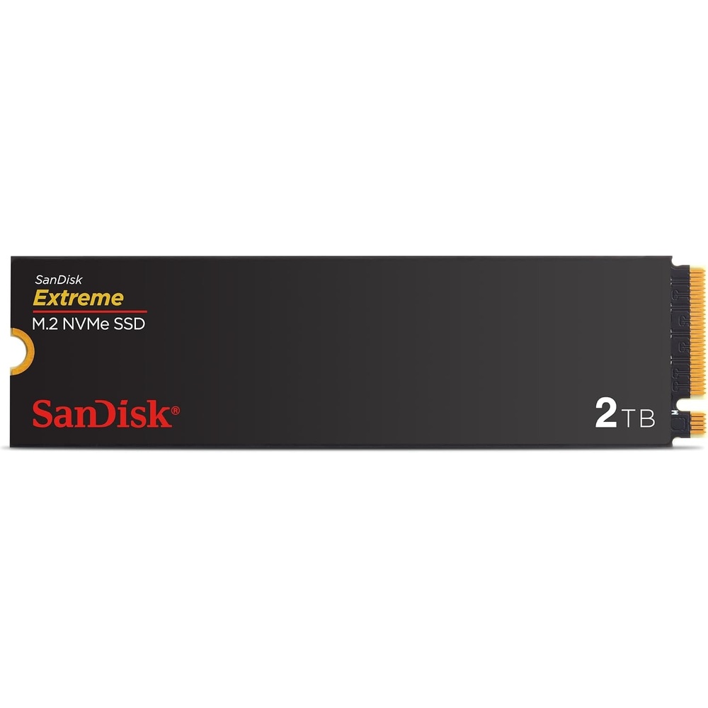 image:imageSANDISK 1TB Extreme M2 NVMe SSD  PCIe Gen 40 Up to 5150 MBs  Internal Solid State Drive  SDSSDX3N1T00G262TB