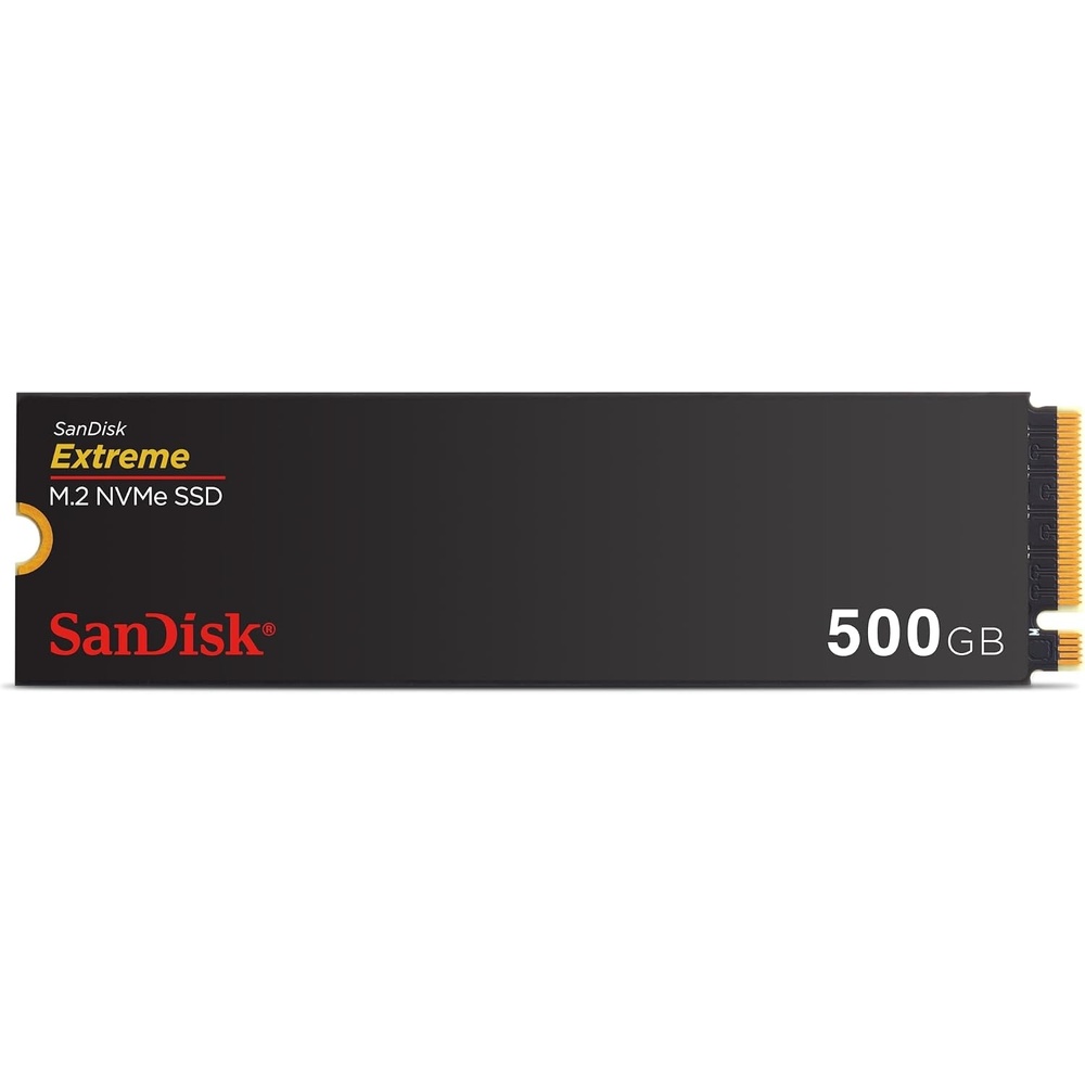 image:imageSANDISK 1TB Extreme M2 NVMe SSD  PCIe Gen 40 Up to 5150 MBs  Internal Solid State Drive  SDSSDX3N1T00G26500GB