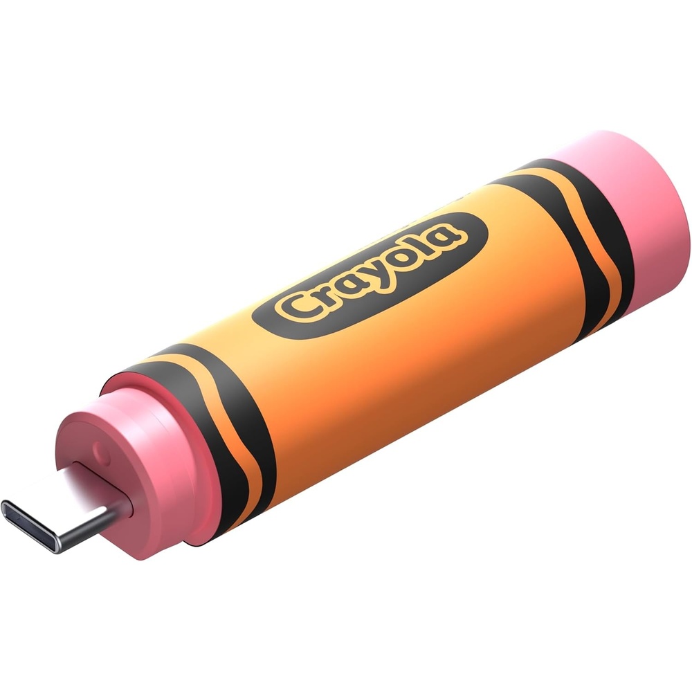image:imageSANDISK 256GB Crayola USBC Flash Drive Cerulean Blue  Up to 300MBs Read speeds USB 32 Gen 1 USB TypeC  CrayonShaped Drive  SDCZIC256GG46BMango Tango