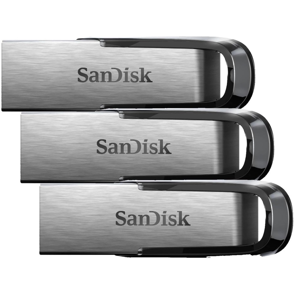 image:imageSANDISK 32GB Ultra Flair USB 30 Flash Drive SDCZ73032GG46128GB Pack of 3