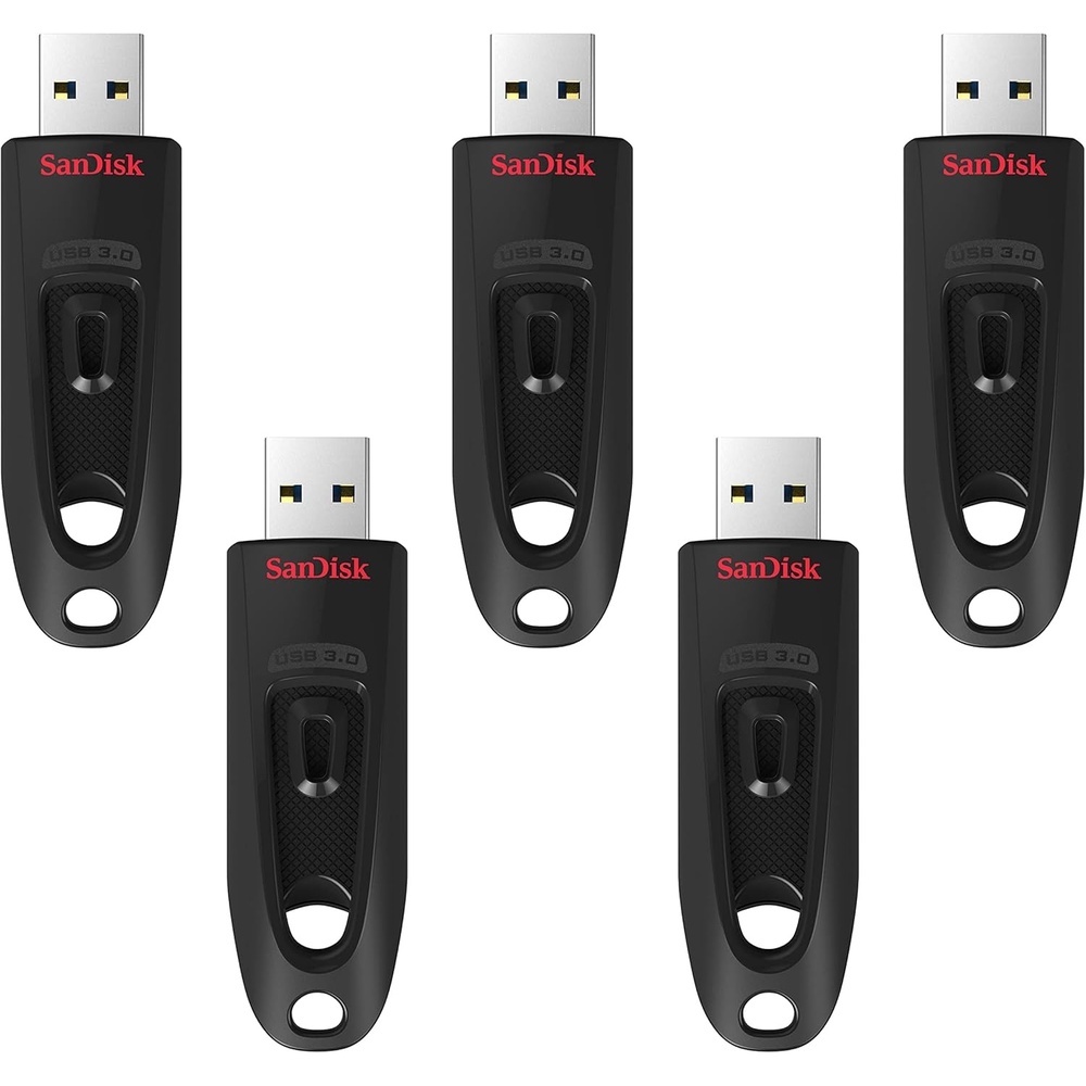 image:imageSANDISK 512GB Ultra USB 30 Flash Drive SDCZ48512GG46 Black128GB 5Pack