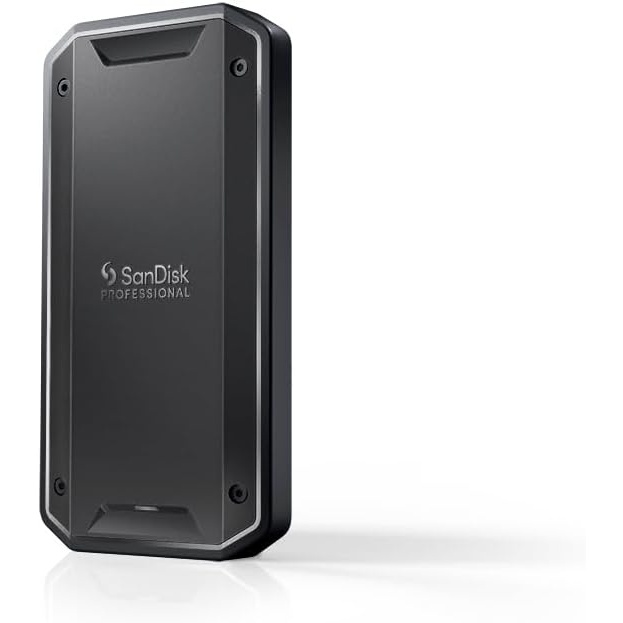 image:imageSANDISK Professional 2TB PROG40 SSD Up to 3000MBs Thunderbolt 3 40Gbps USBC 10Gbps IP68 dustWater Resistance External Solid State Drive SDPS31H002TGBC1D exFAT Version2TB