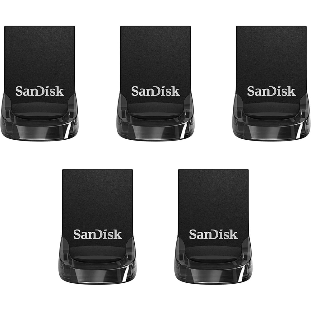 image:imageSanDisk 128GB Ultra Fit USB 31 Flash Drive  SDCZ430128GG46Up to 400MBs