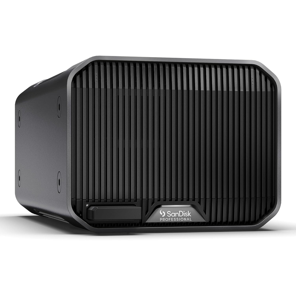 image:imageSanDisk Professional 16TB GRAID Mirror External HDD RAID with Redundancy Thunderbolt 3 USB 10Gbps 7200RPM Ultrastar Hard Drive Up to 250MBs Read in RAID 1 SDPHH2H016TNBAAD 2Bay Raid 1 27200rpm Ultrastar Hdds Thunderbolt 3 and USB 32 GEN2 ProBlade Slot 5Yr Warranty48TB