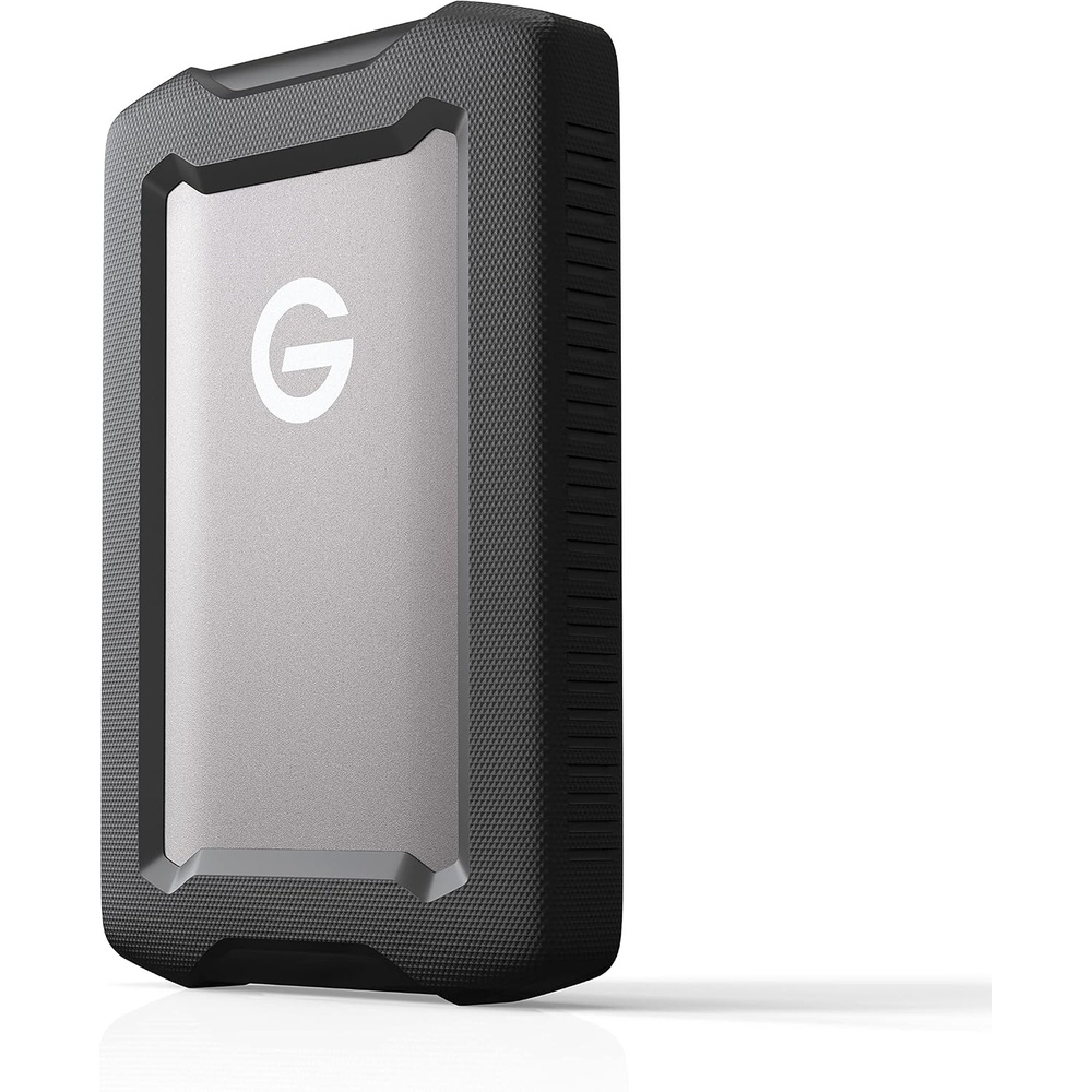 image:imageSanDisk Professional 2TB GDrive ArmorATD Rugged Durable Portable External Hard Drive HDD USBC USB 32 Gen 1 SDPH81G002TGBA1D 2TB Armoratd Rugged HDD Up to 130MB per S Includes USBCc and USBCa Cables Time MachineSilver