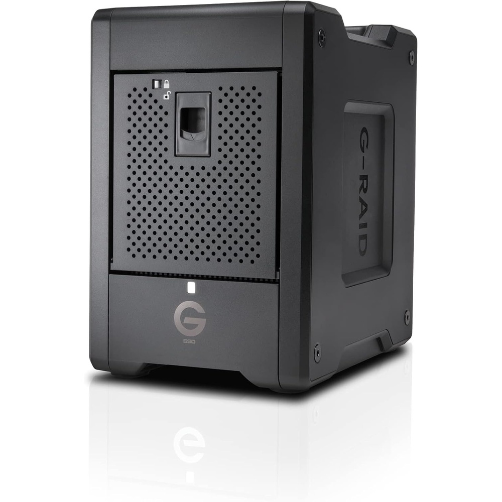 image:imageSanDisk Professional 32TB GRAID Shuttle SSD  Transportable 8Bay External Solid State Drive Thunderbolt 3 and USBC Hardware RAID up to 2800MBs Read  SDPS24H032TNBAAB32TB