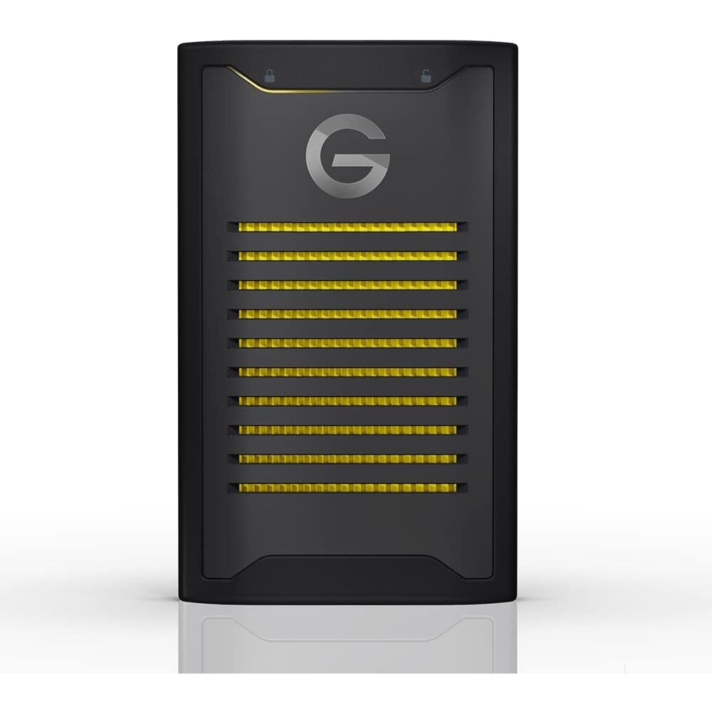 image:imageSanDisk Professional 4TB GDrive ArmorLock SSD Encrypted NVMe Solid State Drive 1000MBs USBC HighLevel Security Ultra Rugged SDPS41A004TGBANB1TB