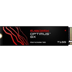 SANDISK 1TB Optimus GX 7100 NVMe SSD – PCIe Gen 4, M.2 2280, Up to 7,250 MB/s Read Speed – SDSP71100TAN(4TB)